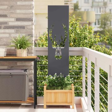 Schermo per privacy in giardino Antracite 32 x 140 cm
