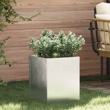 Vaso da giardino Acciaio zincato 32 x 32 x 40 cm