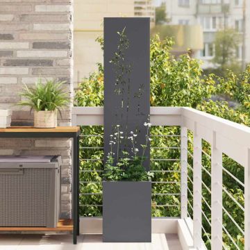 Schermo per privacy in giardino Antracite 32 x 32 x 150 cm