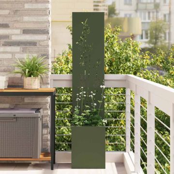 Schermo per privacy in giardino Oliver verde 32 x 32 x 150 cm