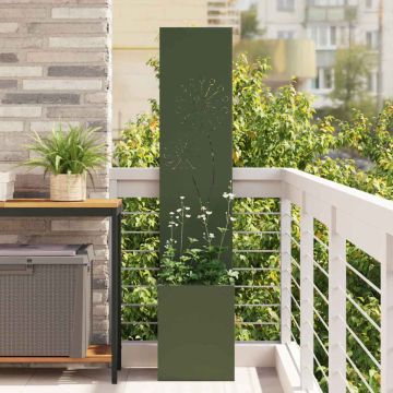 Schermo per privacy in giardino Oliver verde 32 x 32 x 150 cm