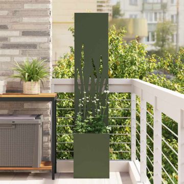 Schermo per privacy in giardino Oliver verde 32 x 32 x 150 cm