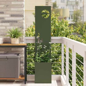 Schermo per privacy in giardino Oliver verde 32 x 32 x 150 cm