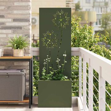 Schermo per privacy in giardino Oliver verde 50 x 32 x 150 cm