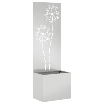 Schermo per privacy in giardino Argento 50 x 32 x 150 cm