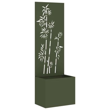 Schermo per privacy in giardino Oliver verde 50 x 32 x 150 cm