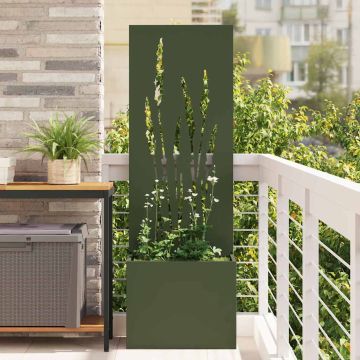 Schermo per privacy in giardino Oliver verde 50 x 32 x 150 cm