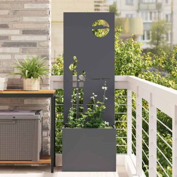 Schermo per privacy in giardino Antracite 50 x 32 x 150 cm