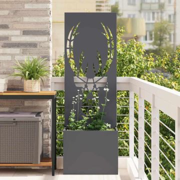 Schermo per privacy in giardino Antracite 50 x 32 x 150 cm