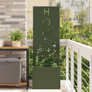 Schermo per privacy in giardino Oliver verde 50 x 32 x 150 cm
