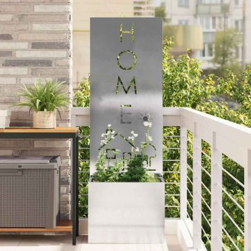 Schermo per privacy in giardino Argento 50 x 32 x 150 cm