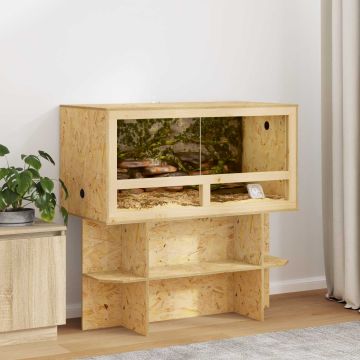 Terrario Marrone 100 x 50 x 50 cm OSB