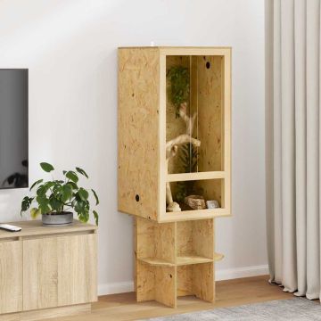 Terrario Marrone 50 x 50 x 100 cm OSB