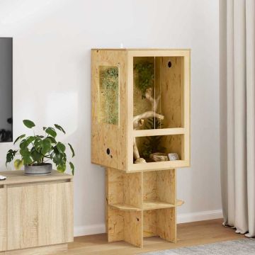 Terrario Marrone 50 x 50 x 80 cm OSB