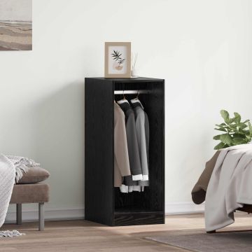 Guardaroba Rovere Nero 41 x 48 x 102 cm Legno ingegnerizzato