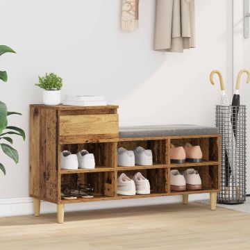 Mobile per scarpe 102 x 36 x 60 cm Legno ingegnerizzato