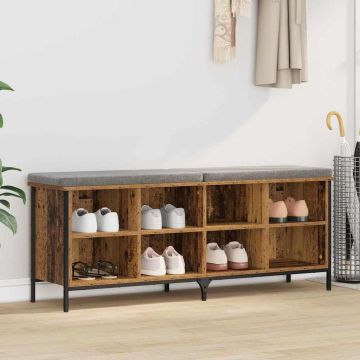 Mobile per scarpe 131 x 35 x 50 cm Legno ingegnerizzato e ferro