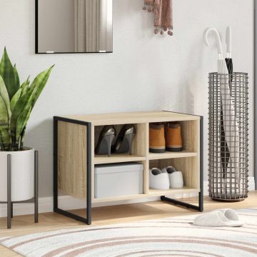 Mobile per scarpe 60 x 35 x 44 cm Legno ingegnerizzato Sonoma