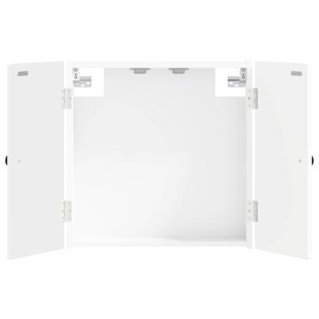 Armadio per Dartboard EDE Bianco 52,5 x 10,5 x 53,5 cm