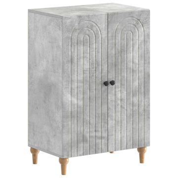 Mobile per scarpe ALKMAAR 59,5 x 39,5 x 90 cm Grigio Cemento