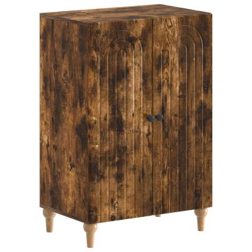 Mobile per scarpe ALKMAAR 59,5 x 39,5 x 90 cm Rovere Fumo