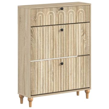 Mobile per scarpe ALKMAAR 78 x 24 x 103 cm Legno ingegnerizzato