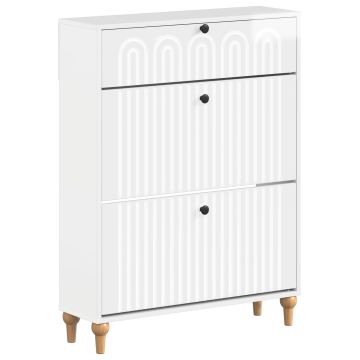 Mobile per scarpe ALKMAAR 78 x 24 x 103 cm Legno ingegnerizzato