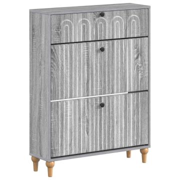 Mobile per scarpe ALKMAAR 78 x 24 x 103 cm Legno ingegnerizzato