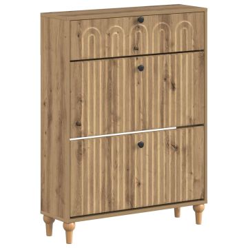 Mobile per scarpe ALKMAAR 78 x 24 x 103 cm Legno ingegnerizzato