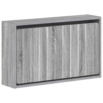 Mobiletto per Scarpe da Muro ZWOLLE 71 x 17 x 43 cm
