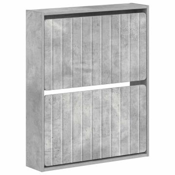 Mobiletto per Scarpe da Muro ZWOLLE 71 x 17 x 86 cm