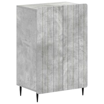 Mobile per scarpe ZWOLLE 59,5 x 39,5 x 91,5 cm Grigio Cemento