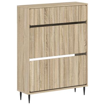 Mobile per scarpe ZWOLLE 78 x 24 x 103 cm Legno ingegnerizzato