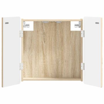Armadio per Dartboard ZWOLLE Rovere Sonoma Legno ingegnerizzato