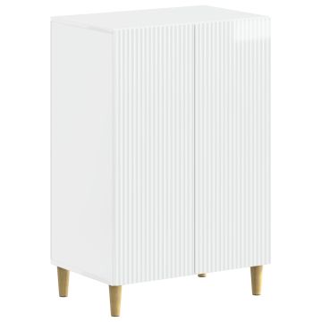 Mobile per scarpe ARNHEM 59,5 x 39,5 x 90 cm Bianco Lucido