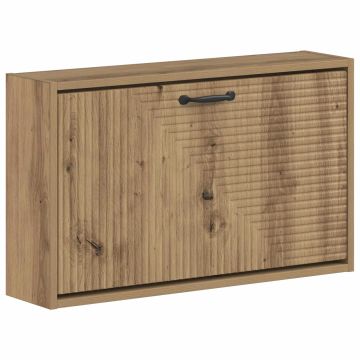 Mobiletto per Scarpe da Muro HAARLEM 71 x 17 x 43 cm