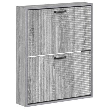 Mobiletto per Scarpe da Muro HAARLEM 71 x 17 x 86 cm