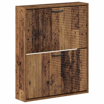 Mobiletto per Scarpe da Muro HAARLEM 71 x 17 x 86 cm