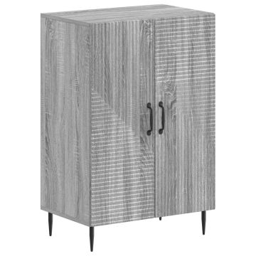 Mobile per scarpe HAARLEM 59,5 x 39,5 x 89,5 cm Sonoma grigio