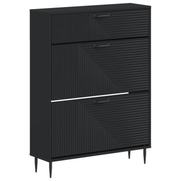 Mobile per scarpe HAARLEM 78 x 24 x 103 cm Legno ingegnerizzato