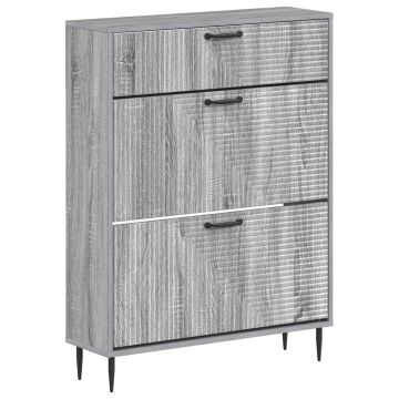 Mobile per scarpe HAARLEM 78 x 24 x 103 cm Legno ingegnerizzato