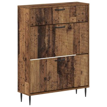 Mobile per scarpe HAARLEM 78 x 24 x 103 cm Legno ingegnerizzato