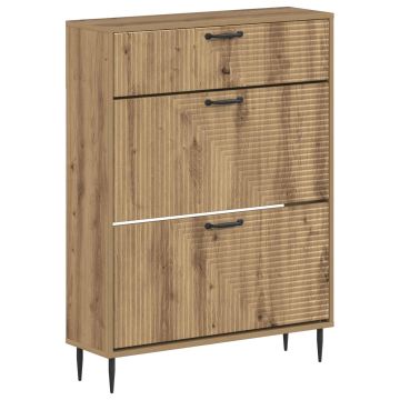Mobile per scarpe HAARLEM 78 x 24 x 103 cm Legno ingegnerizzato