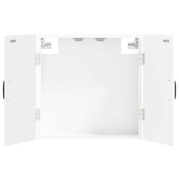Armadio per Dartboard HAARLEM Bianco 52,5 x 10,5 x 53,5 cm