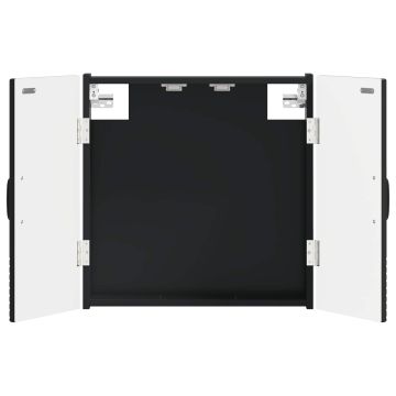 Armadio per Dartboard HAARLEM Nero 52,5 x 10,5 x 53,5 cm