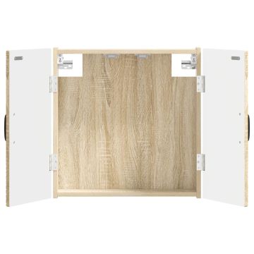 Armadio per Dartboard HAARLEM Rovere Sonoma