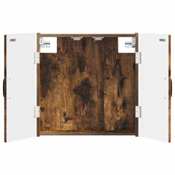 Armadio per Dartboard HAARLEM Rovere Fumo 52,5 x 10,5 x 53,5 cm