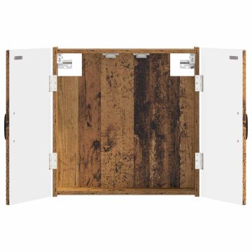 Armadio per Dartboard HAARLEM Legno antico Legno ingegnerizzato
