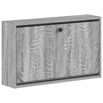 Mobiletto per Scarpe da Muro DELFT 71 x 17 x 43 cm
