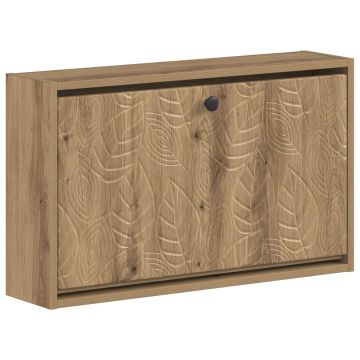 Mobiletto per Scarpe da Muro DELFT 71 x 17 x 43 cm